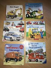 Buchpaket Kleinkinder Bücher Spielen Kind Fahrzeuge Privat 6 X Kids Sound ￼🎵➕