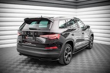 Heck Spoiler Aufsatz Abrisskante passend für Skoda Kodiaq Mk1 FL schwarz Hochgla