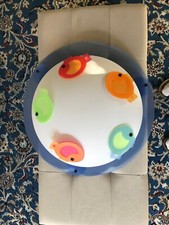 Kinderdeckenleuchte mit Fischen - Neupreis für 14 Euro; NP 45,99 Euro