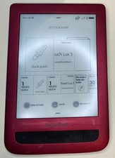 PocketBook Touch Lux 3 E-Book Reader Rot