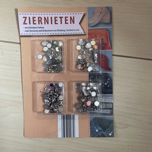 100 ziernieten rund - ziernieten,