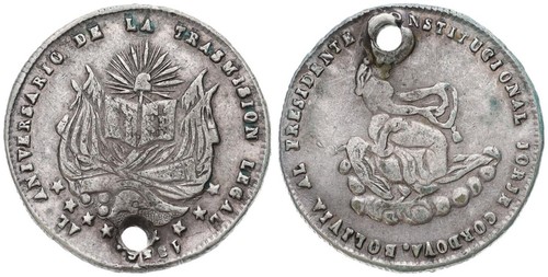 Bolivien bolivia sol 1856 - bolivien,