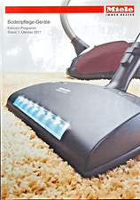 Miele - Bodenpflege-Geräte Katalog / Fachhandel Programm  2011