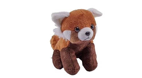 Plüschtier roter panda 12cm - roter,