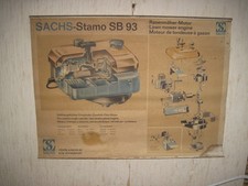 Sachs Motor Rasenmäher Stamo SB93 Wandtafel Explosionszeichnung 79 x 58cm