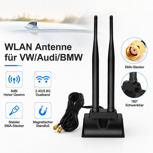 Router magnet antenne sma - magnet,