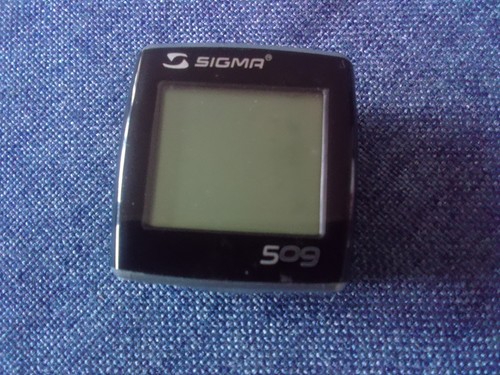 Sigma 509 fahrradcomputer - sigma,