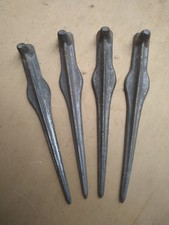 4 Zeltheringe 19,5 cm stabil DDR Apag Zelt Vorzelt Camping Wohnwagen alt Queck