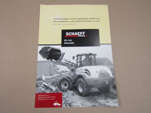 Prospekt schaeff terex - skl, 844