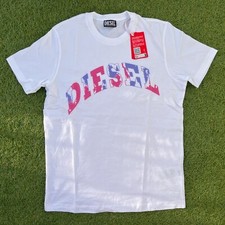 Diesel Herren T-Shirt Weiß