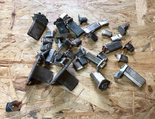 Versilberter Schrott Teile aus