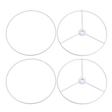 2er Set Lampenschirmring 200mm