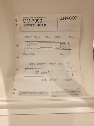 Service manual kenwood - service,