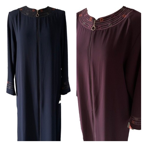 Ferace fermuarli abaya muslima - ferace,
