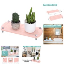 Spüle Organizer Diatomeen Pink Kleine Küche Badezimmer