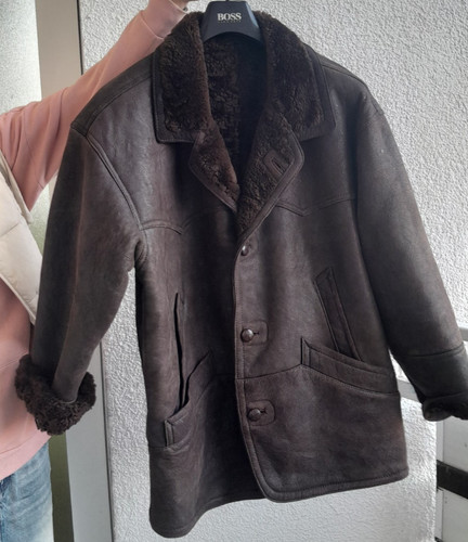 Herren lammfelljacke echtleder - herren,