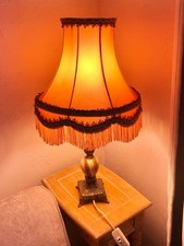 Vintage Tischlampe Messing &