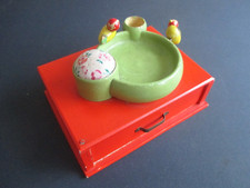 DDR, originales kleines Nähkästchen, Holz, ca. 50er Jahre, 11cm x 8,5cm x 7cm !!