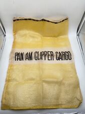 PAN AM CLIPPER CARGO BAG TRANSPORT TASCHE BEUTEL LUFTFAHRT GESCHICHTE 60ER RETRO