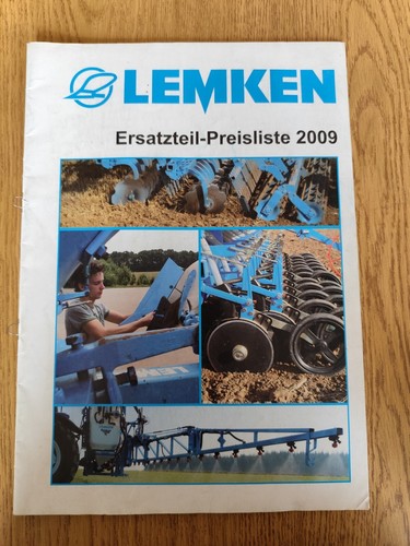 Lemken ersatzteil preisliste - lemken,