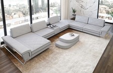 Sofa Wohnlandschaft Stoff