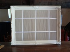 Alter  Bilderrahmen Pinwand Pinboard Wanddeko Shabby Chic Vintage Deko