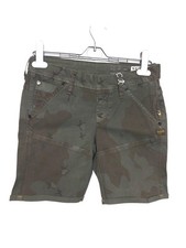 G-Star Damen Shorts Kurzehose Laundry Dean Slim Wmn, Grau, W26