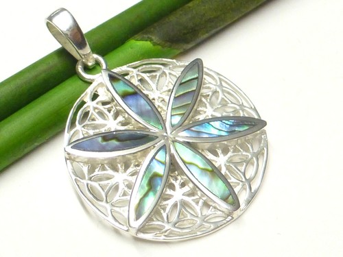 Silberanhänger motiv blume - motiv, „blume