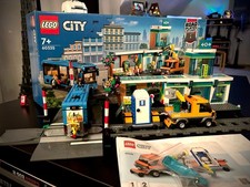 LEGO 60335 Train Station - Vollständig und OVP - WIE NEU - EOL