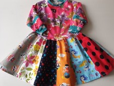 Mädchen Kleid, Patchwork