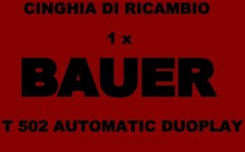 ★ERSATZRIEMEN MOTOR 1x PROJEKTOR S.8mm BAUER T 502 AUTOMATIC DUOPLAY★