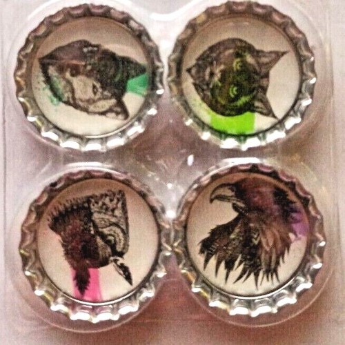 Magnet 4er set tiere - 4er,