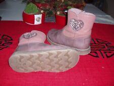 Friboo, Mädchen, Schuhe, Größe 27, rosa herzchen glizer warm winter