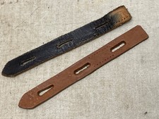 2 x LEDERRIEMEN FELDFLASCHE