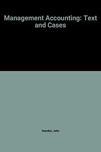 Management accounting text - management,