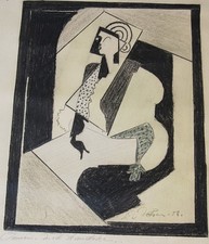 Kubistisches weibliches