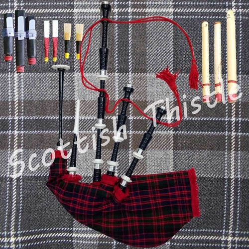 Scottish bagpipe black - scottish, color