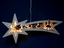 Led fensterbild sternenschweif - fensterbild,