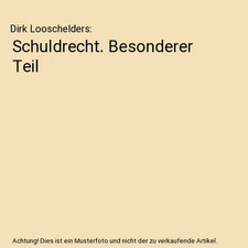 Schuldrecht. Besonderer Teil
