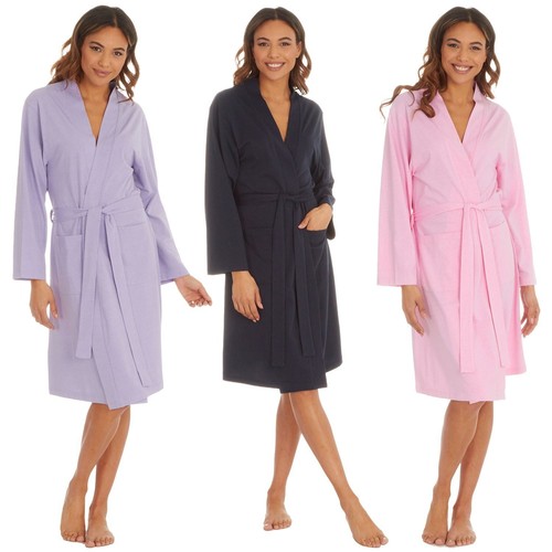 Jersey kimono bademantel damen - bademantel,
