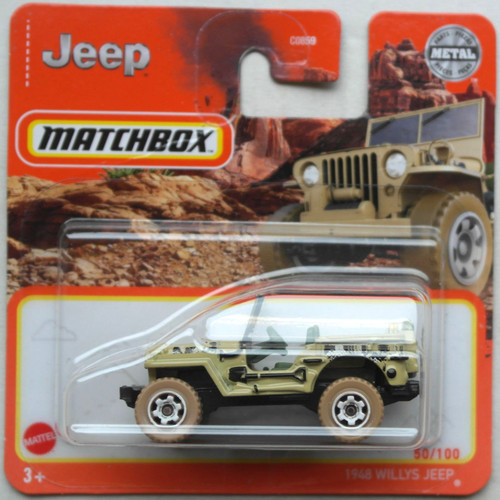 Matchbox 1948 jeep willys - matchbox,