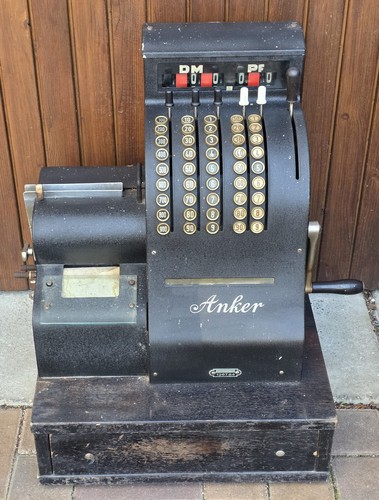 Antike anker registrierkasse - antike,