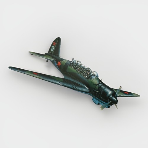 Suchoi icm 72082 m - suchoi, su-2r,
