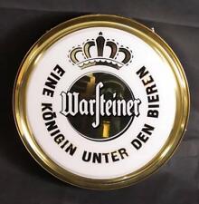 Warsteiner Leuchtreklame, Bar,  Deko, Werbung, ca. 50 cm Durchmesser, Bier