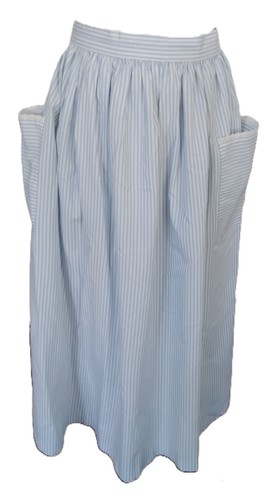 Vintage 80er blau weiß