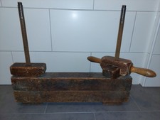 BUCHBINDEREI Buchpresse Pressbengel HANDPRESSE Klotzpresse Buchbinden BUCHBINDER