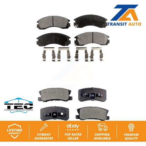 Front rear ceramic brake - front,