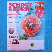 SCHROT & KORN 2022 Nr 8 Zeitschrift Kochen Ernährung Vitalkost Gesundheit Natur