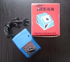 Vintage TITAN Trafo Type 827 M
