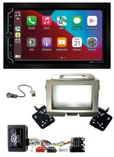 ESX 2DIN DAB USB Lenkrad Bluetooth Autoradio für Kia Sportage 3 Navi 10-15 silbe